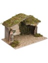 Hut with irregular roof 40x23x23 cm h