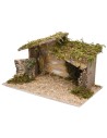 Hut with irregular roof 40x23x23 cm h