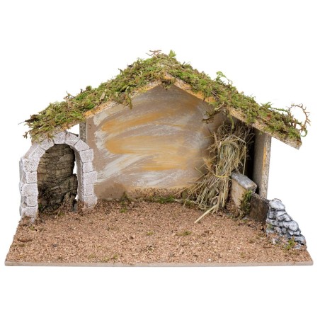 Hut with arched gate cm 40X23X24 h for Mondo nativity scene