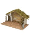 Hut with arched doorway cm 40X23X24 h