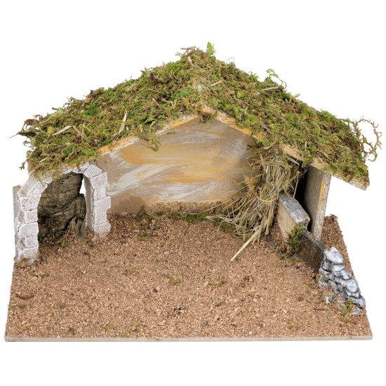Hut with arched gate cm 40X23X24 h for Mondo nativity scene