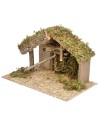 Hut with central platform cm 40x23x24 h