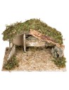 Hut with manger cm 40x23x24 h