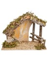 Cabaña con valla cm 31,5x17x23 h
