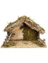 Cabaña con escalera de 50x28x32 cm h