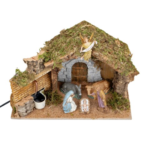 Stable with gate and working fountain complete with Landi