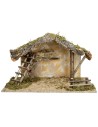 Capanna con tetto spiovente cm 60x35x35 h