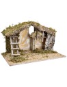 Hut with central slot cm 60x34.5x35 h