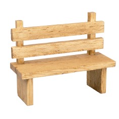 Banco de madera 7,5 cm Mondo Presepi