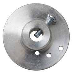 Polea ø 3,5 cm en aluminio para motorreductores 4w Mundo