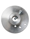 Puleggia ø 3,5 cm in alluminio per motoriduttori 4w