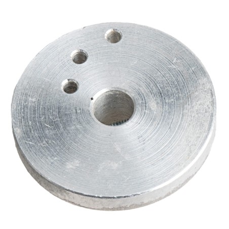 Polea ø 3,5 cm en aluminio para motorreductores 4w Mundo