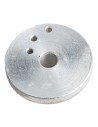 Puleggia ø 3,5 cm in alluminio per motoriduttori 4w