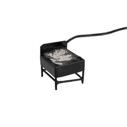 Brasero con ceniza a baja tensión 3,5 Volt cm 3,5x3x3,4 h