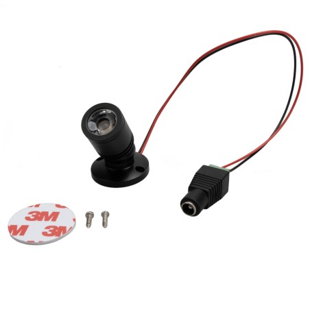 Spotlight with adjustable base warm white LED light