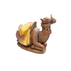 Dromedario seduto 16 cm in resina per presepe Mondo Presepi 2