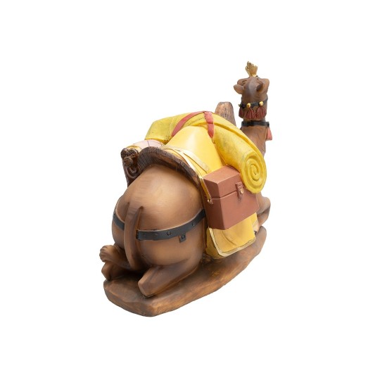 Dromedario seduto 16 cm in resina per presepe Mondo Presepi
