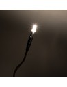 Led luce bianca calda 5 mm 12 volt