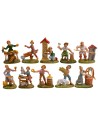 Set 10 oficios serie 4 cm Euromarchi