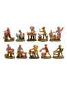 Set 10 statuine serie 4 cm Euromarchi