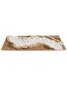 Strada sterrata con doppia curva componibile cm 13x33x1 h