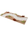 Left curve road cm 13x33x1 h