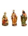 Set Tres Reyes Magos en resina serie 40 cm