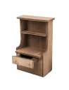 Wooden cabinet cm 7.4x4x12.5 h