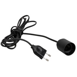 E27 lampholder complete with cable and plug