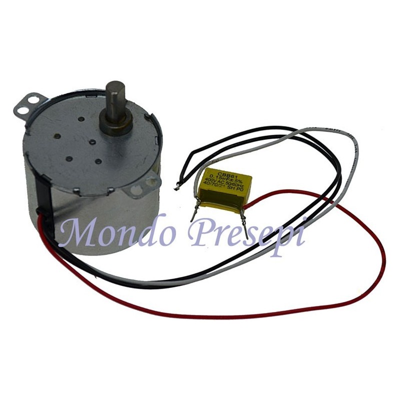 Gearmotor 4 rpm 6W -rotation clockwise and counter-clockwise