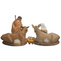 Nativity 5 figures series Euromarchi 16 cm in Lux for nativity scene | Mondo Presepi 2