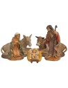 Natività 5 soggetti serie Euromarchi 16 cm in Lux