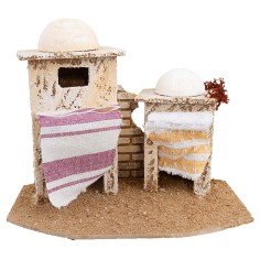 Case palestinesi cm 18x11x14 h per presepe | Mondo Presepi
