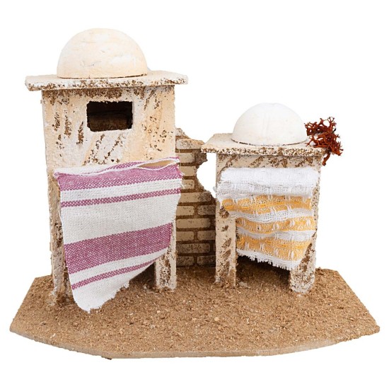 Palestinian houses cm 18x11x14 h for nativity scene | Mondo Presepi