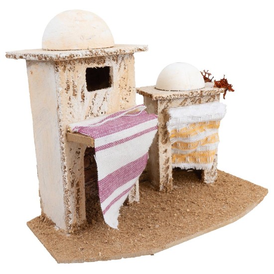 Casas palestinas cm 18x11x14 h para belén | Mundo Belenes