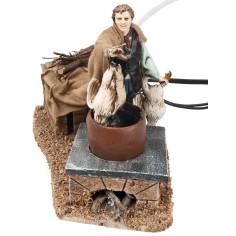 Farmer with working fountain 2