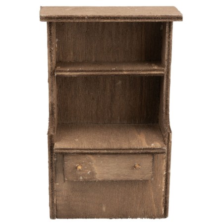 Sideboard in antiqued wood cm 10x5,7x14,1 h