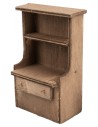 Aparador de madera cm 7,4x4x12,5 h
