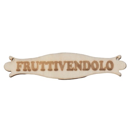 Wooden nativity scene sign 8x1.7 cm available with the