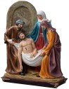 Resin statues 15 stations Via Crucis 20 cm