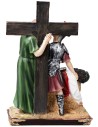 Resin statues 15 stations Via Crucis 20 cm