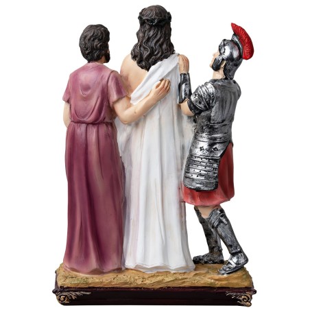 Statue in resina 15 stazioni Via Crucis 20 cm