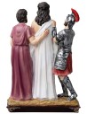 Statue in resina 15 stazioni Via Crucis 20 cm