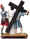 Statue in resina 15 stazioni Via Crucis 20 cm