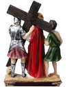 Statue in resina 15 stazioni Via Crucis 20 cm