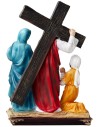 Statue in resina 15 stazioni Via Crucis 20 cm