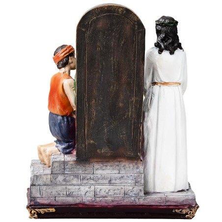 Statue in resina 15 stazioni Via Crucis 20 cm