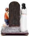 Statue in resina 15 stazioni Via Crucis 20 cm