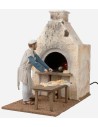 Fornaio 30 cm in movimento con forno funzionante a corrente
