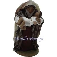 Cm 9 Lux Madre con niño en brazos Mundo Belenes